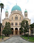 Florence synagogue, Italy, 1882