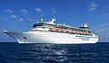 MS Majesty of the Seas anchored off Coco Cay