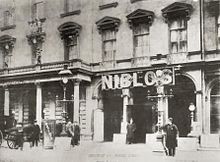 Exterior of Niblo's Garden