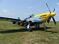 P-51 Mustang getting ready to take off, taken at the 2005 Lumberton Celebration of Flight