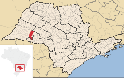 Location in São Paulo state