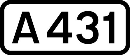 File:UK road A431.svg