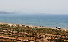 The beach of Özdere