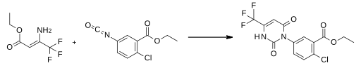 File:Butafenacil synthesis.svg