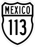 Federal Highway 113 shield