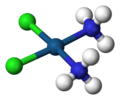 Square-planar complex: cisplatin