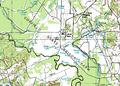 1977 United States Geological Survey map of the land which now houses the Gurney Unit