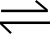 equilibrium symbol with 50px dimensions