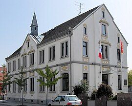 The town hall in Hésingue