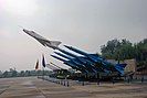 A Nanchang J-12 jet fighter