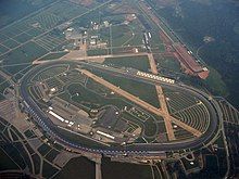 Aerial photograph of Talladega Superspeedway