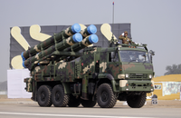 Kasirga rocket system from Roketsan at IDEF2015 (cropped)