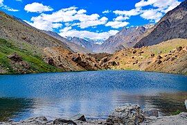 Deepak Taal, en route to Bara-lacha la