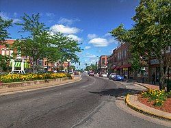 Main Street in downtown Anoka, July 2009