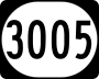 Kentucky Route 3005 marker