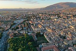 Foligno aerial view