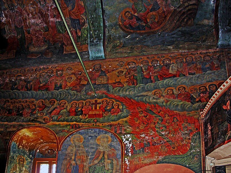 File:Frescoes-from-Kostenets-Archangel--Michael-Church.jpg