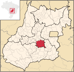 Location in Goias state