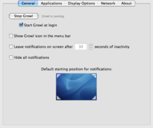 Growl Pref Pane screenshot
