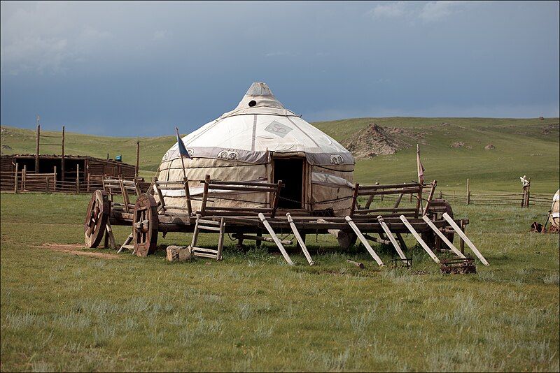 File:Kazakh yurt.jpg