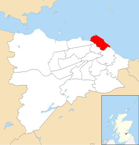 Location of the ward