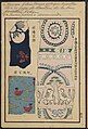 "Shinsen Kodaimoyo Kangami." : Nueva serie de modelos de Antiguas telas / por Kodama (1882) In the Mary Ann Beinecke Decorative Art Collection. Sterling and Francine Clark Art Institute Library. https://archive.org/stream/MAB.31962000745293Images/MAB.31962000745293__Images#page/n29/mode/2up