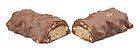 A split Reese's Crispy Crunchy Bar