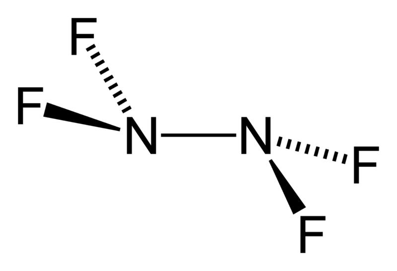 File:Tetrafluorohydrazine-2D.png