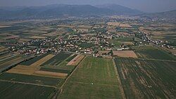 Air view of the village