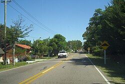 Main street in Solís