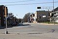 Looking west at downtown Hortonville