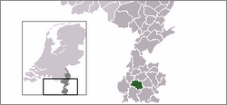 Location of Berg en Terblijt