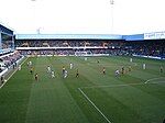 Inside view of Queens Park Ranger's stadium, Loftus Road