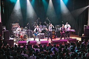 Ocho de Bastos performing at The State Theatre, Washington DC Metro area.