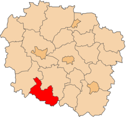 Location within the voivodeship