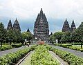 The Prambanan Temple of Central Java, reflecting Hindu architectural influences.[19]