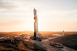 Falcon 9 at Vandenberg AFB for RADARSAT mission