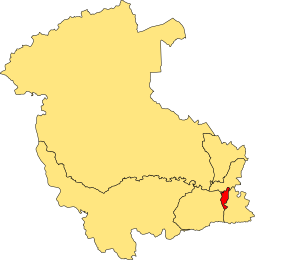 Location of the ward