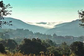 A general view of Sournia