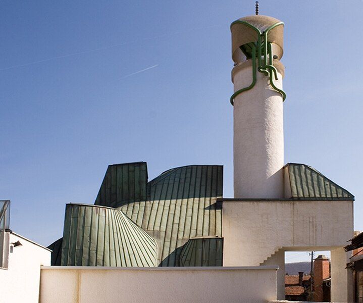 File:Šerefudin's White Mosque.jpg