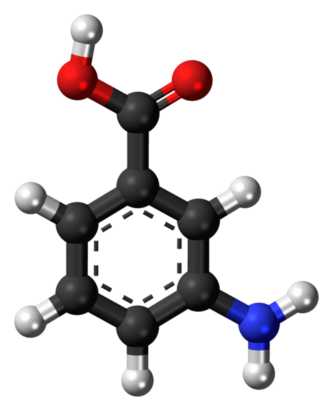 File:3-Aminobenzoic-acid-3D-balls.png