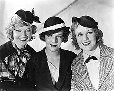 Una Merkel, Ruby Keeler and Rogers in 42nd Street (1933)