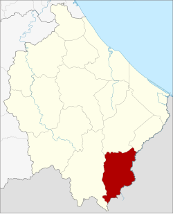 District location in Narathiwat province