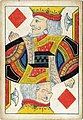 The King of Diamonds from a De La Rue pack c. 1860.