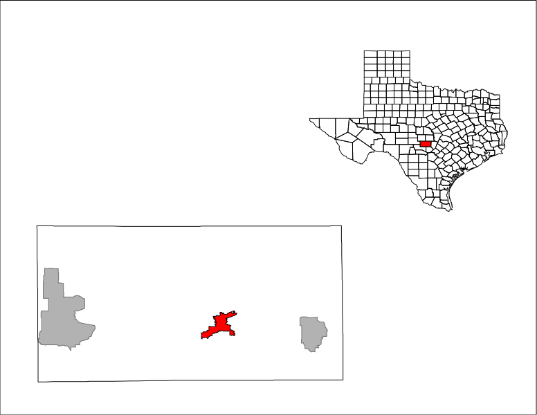 File:Gillespie County Fredericksburg.svg