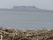 View of Ikeshima from the Nagasaki coastline