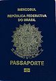 First biometric model Brazilian passport, issued from 2010 until 2015.