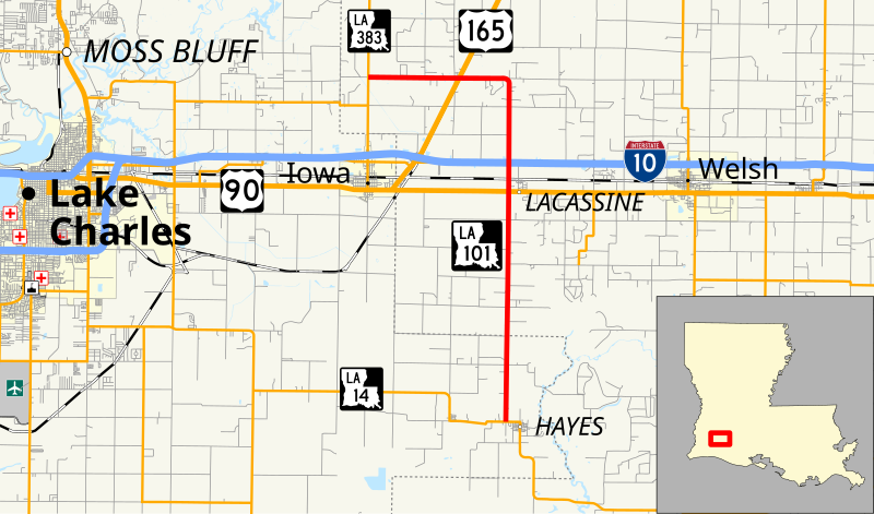 File:LA 101 map.svg