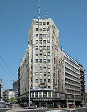 Palace Albanija, 1939, the first skyscraper in Southeast Europe