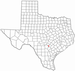 Location of Marion, Texas